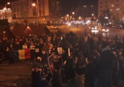 Mii de ieşeni în protest pe străzile municipiului: “Magistrati, nu cedati!”, Justiţie, nu coruptie.