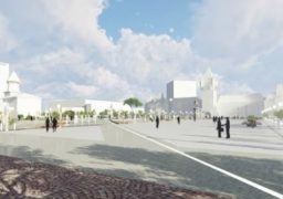 Cum va arăta esplanada din faţa Palatului după ce Primăria a masacrat brazii sănătoşi?
