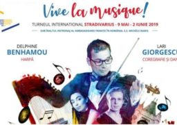 Sunete de Stradivarius diseară, la Palatul Culturii. Concert în cadrul turneului „Vive la musique!”