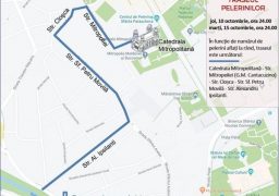 Care va fi traseul pelerinilor spre racla cu moaștele Sfintei Parascheva