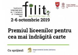 Nominalizări la Premiul liceenilor în cadrul FILIT
