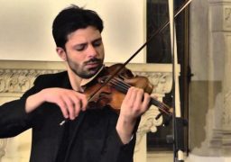 Concert cu vioară Stradivarius la Palatul Culturii