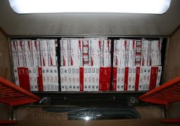 Trenul Prieteniei ticsit cu ţigări de contrabandă