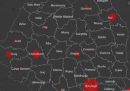 HARTĂ: Stăm rău. Iașul rămâne pe locul al treilea ca număr de infectări
