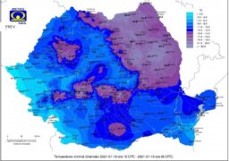 Noapte geroasă în toată țara. La Iași au fost -16,5 grade