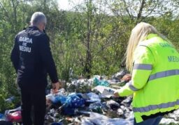 Garda de Mediu a găsit gunoaie ale nimănui în Movileni. Primăria a fost amendată