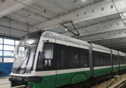 Alte două noi tramvaie PESA au intrat în Depoul #CTPIași, marți, 9 noiembrie 2021.